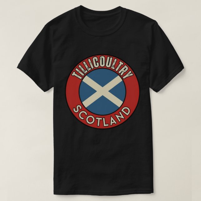 Camiseta Tillicoultry, Escócia (Frente do Design)