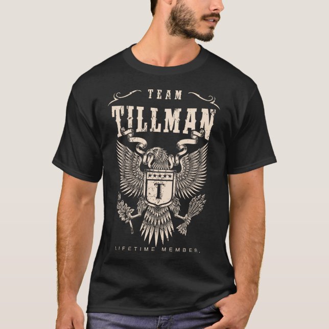 Camiseta TILLMAN Lifetime Member. (Frente)