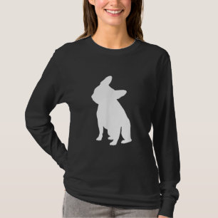 Camiseta Tilt Roupa Frenchie Head Bulldog Gift