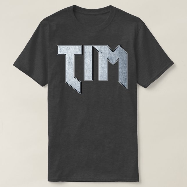 Camiseta Tim de metal pesado (Frente do Design)