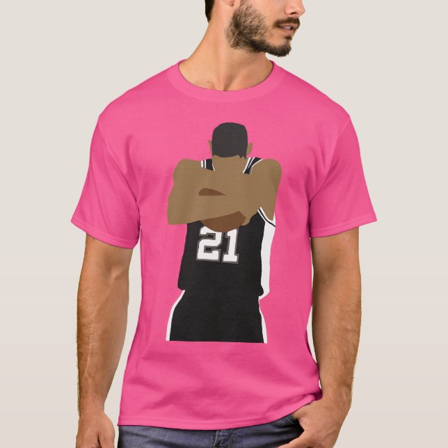 Camiseta Tim Duncan Ball Hug (Frente)