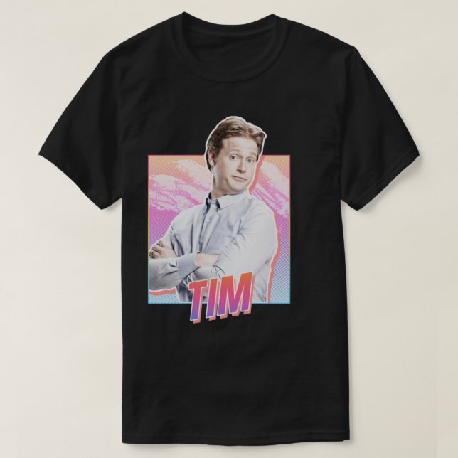 Camiseta Tim E Eric Tim Heidecker - Retro (Frente do Design)