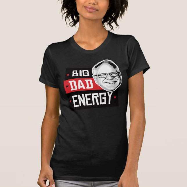 Camiseta Tim Walz Big Pai Energy (Frente)