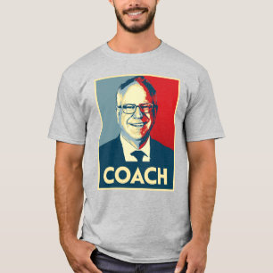 Camiseta Tim Walz COACH
