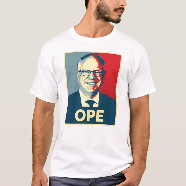 Camiseta Tim Walz OPE (Frente)