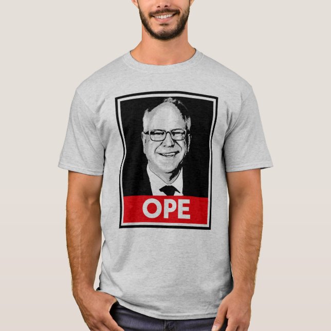 Camiseta Tim Walz OPE (Frente)