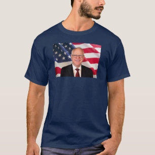 Camiseta Tim Walz para a América