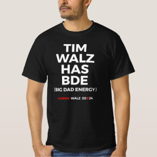 Camiseta Tim Walz tem BDE - Grande Energia do Pai