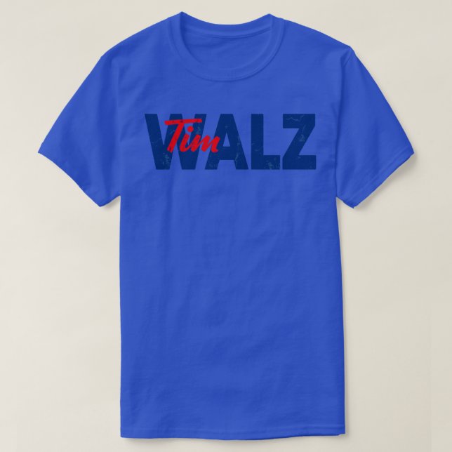 Camiseta Tim Walz TShirt (Frente do Design)