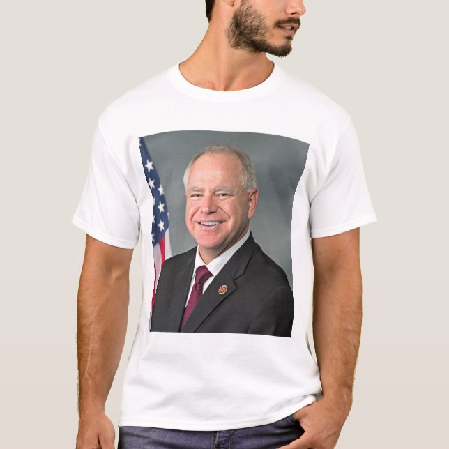 Camiseta Tim Walz VP (Frente)