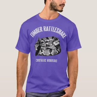 Camiseta Timber rattlesnake crotalus horridus 