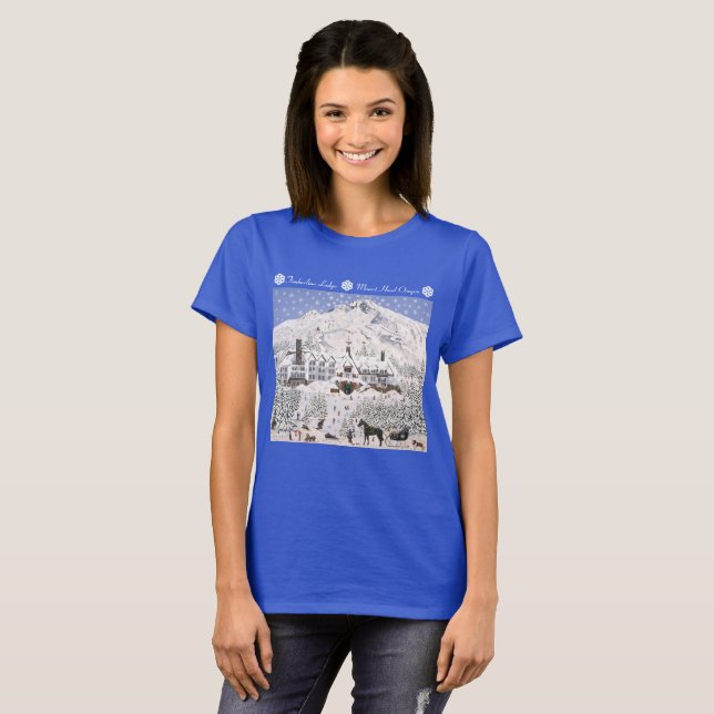 Camiseta Timberline Lodge Sweatshirt T Shirt (Frente Completa)