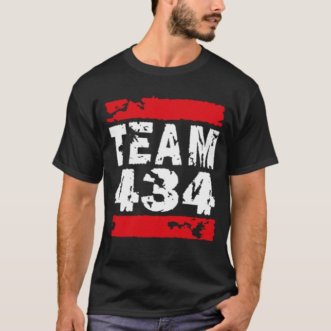 CAMISETA TIME 434 - EXECUTE O DMV (BRANCO) (Frente)