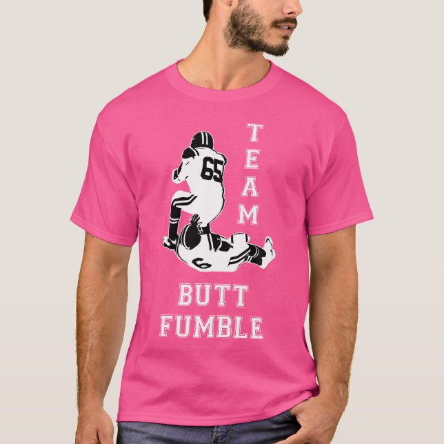Camiseta Time Bumbum Fumble Futebol Funny Ffl Draft Party (Frente)