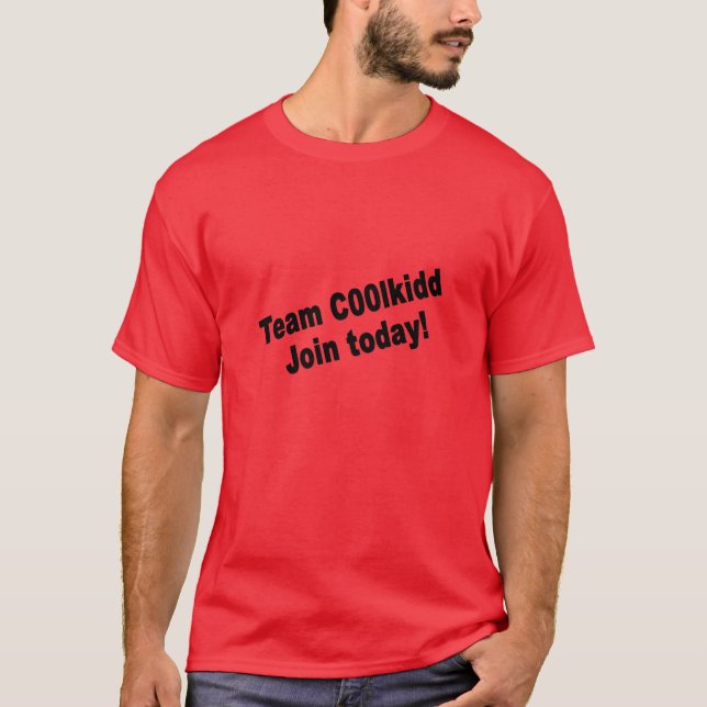 Camiseta Time C00lkidd Junte-se Agora CoolKidd C00lkid Cool (Frente)
