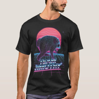 Camiseta Time da Equipe do Guaxinim Divertido Jimothy Mascu