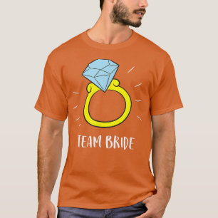 Camiseta Time da Noiva  Anel de Diamante 