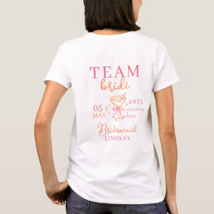Camiseta TIME DA NOIVA! Festa de Despedida de Solteira com 