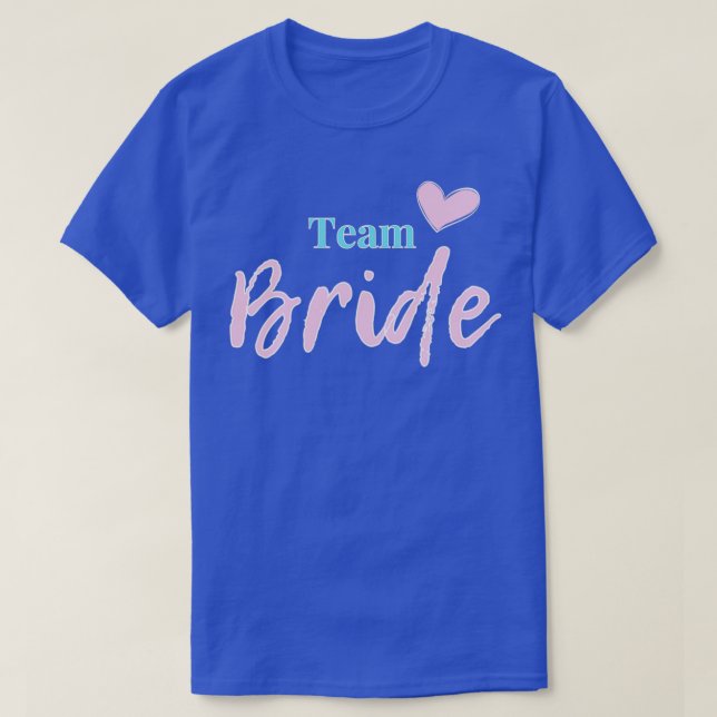 Camiseta Time da Noiva JGA Casamento (Frente do Design)