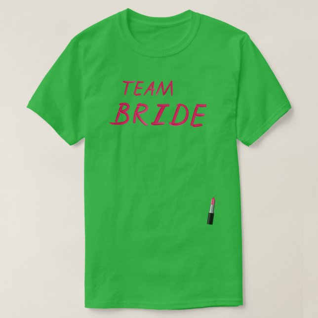 Camiseta Time da Noiva, mulheres, despedida de solteira, ma (Frente do Design)