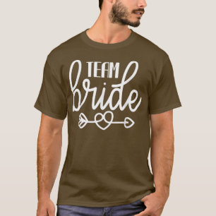 Camiseta Time da Noiva Seta Festa de Casamento e Festa de D