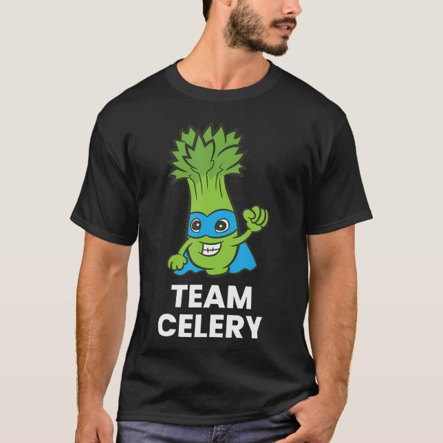 Camiseta Time de Amantes de Legumes Salsão (Frente)