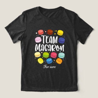 Camiseta Time de Amantes de Macaron Macaron Com Certeza Pre