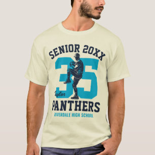 Camiseta Time de Beisebol Sênior Dia de Jogo Esportivo de C