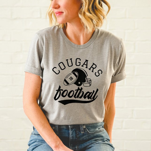Camiseta Time de Futebol Personalizado Retro Mãe Cinza (Criador carregado)