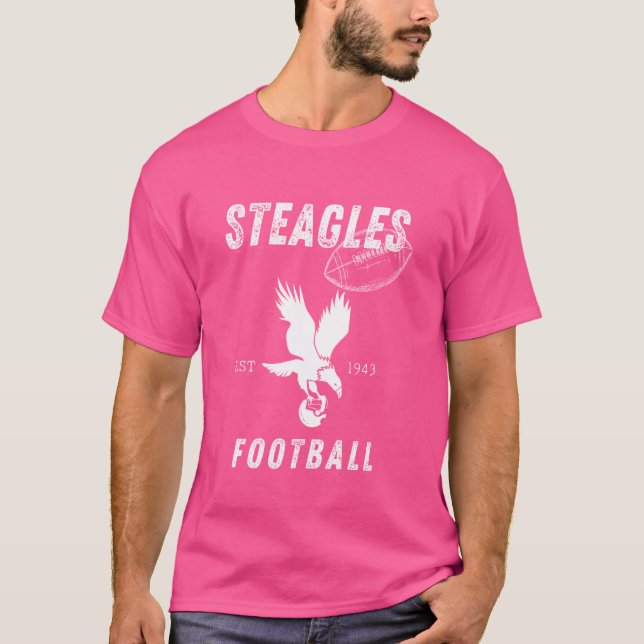 Camiseta Time de Futebol Steagles Est 1943 Phil-Phit Equipe (Frente)