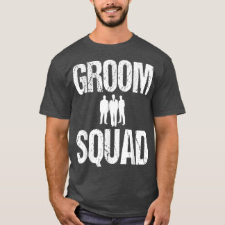 Camiseta Time de Melhor Festa de casamento do Groom Squad T