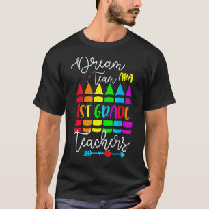 Camiseta Time de Sonho Aka Professores da 1ª Série Cute Cra
