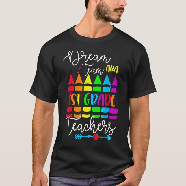 Camiseta Time de Sonho Aka Professores da 1ª Série Cute Cra (Frente)