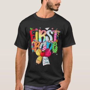 Camiseta Time de Sonho da 1ª Série Preppy de Volta às Aulas