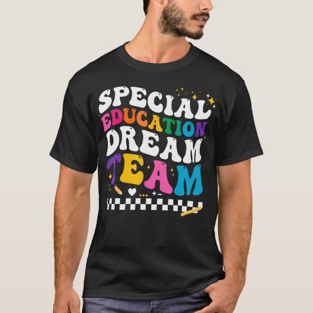 Camiseta Time de Sonho da Educação Especial de Volta às Aul (Frente)