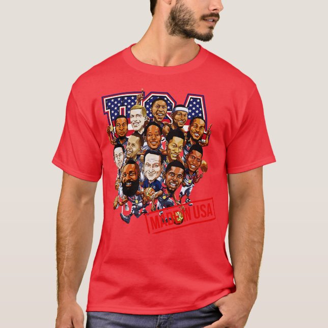 Camiseta Time dos Sonhos EUA (Frente)