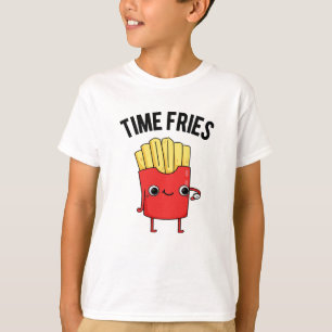 Camiseta Time Fries Engraçados Fries Franceses