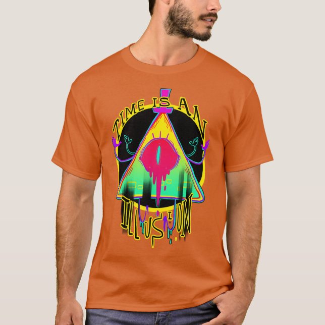 CAMISETA TIME IS AN ILLUSION (Frente)