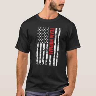 Camiseta Time Normal Legal Vermelho Branco 4 De Julho Patri