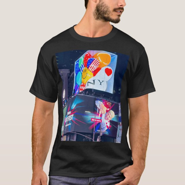 Camiseta Time Square Nova York 2025 (Frente)