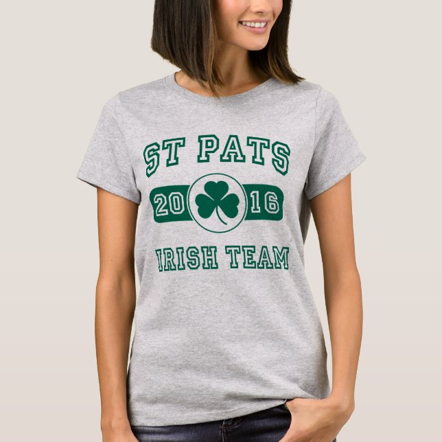 Camiseta Time St Pats Irlandês 2016 (Frente)