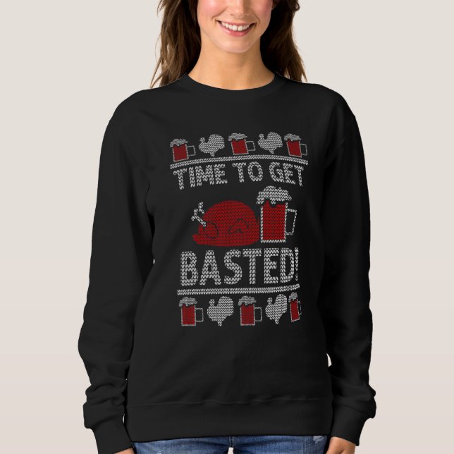 Camiseta Time to Get Basted  Beer (Frente)