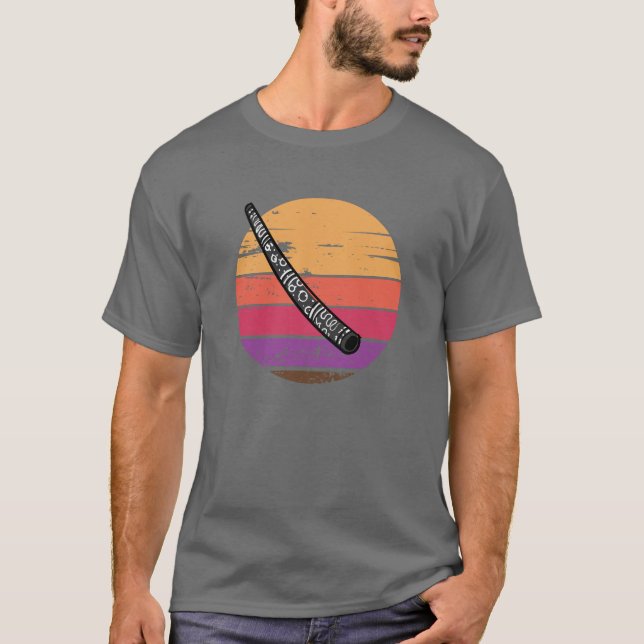 Camiseta Timeless Didgeridoo at Iconic Sunset (Frente)