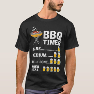 Camiseta Timer de Churrasco Engraçado1