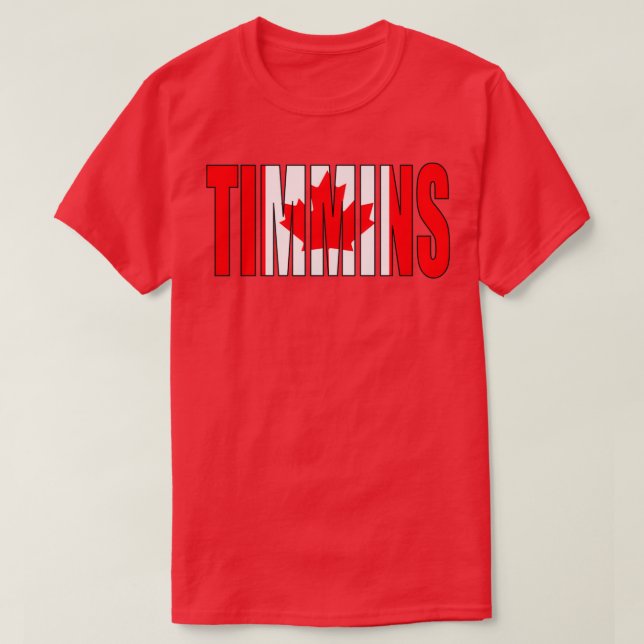 Camiseta Timmins (Frente do Design)