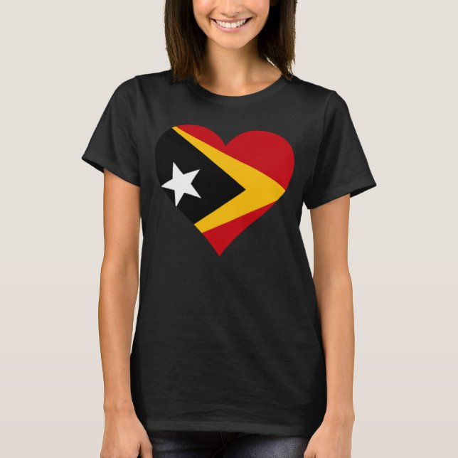 Camiseta Timor-Leste: Presentes de Timor-Leste Adoram Timo (Frente)