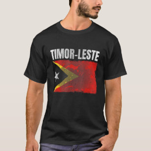 Camiseta Timor-Leste Vergonhoto Gráfico de Homens Mulheres