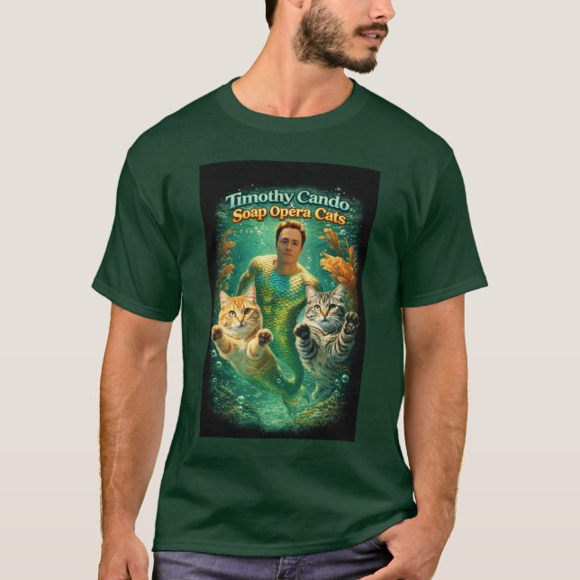 Camiseta Timothy Cando & os Gatos de Ópera (Frente)