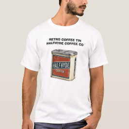 Camiseta Tin De Café Retroativo: Empresa De Café Halfaldeíd