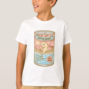 Camiseta Tin de feijão de manteiga